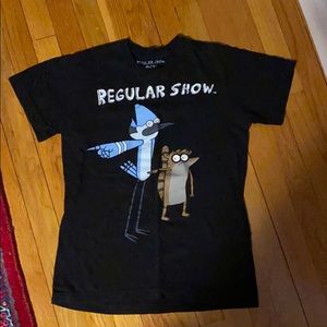 Regular Show Black Tee